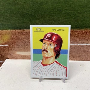 2010 TOPPS NATIONAL CHICLE BASEBALL MIKE SCHMIDT #225 PHILLIES - Picture 1 of 2
