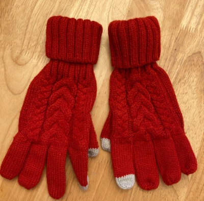 gap niños grandes guantes rojos cable punto apenas usados si alguna vez Foto 1 de 4
