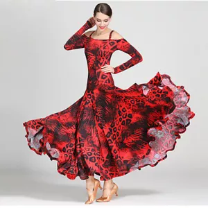 NEW Ladies Latin Salsa Cha cha Tango Ballroom Modern Waltz Dance Dress #S9043 - Picture 1 of 12