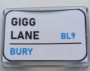 bury fc football club new gigg lane fridge magnet merchandise souvenir gift - Picture 1 of 4
