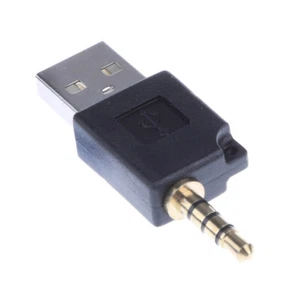 USB to 3.5mm charger adapter connector for iPod Shuffle 2nd generation - Picture 1 of 5