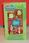 2007 Nickelodeon Spongebob Squarepants Christmas Ornament 5 Piece Set Viacom