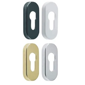 Escudo estrecho Mila Pro-Linea para puerta de perfil europeo UPVC en par - Imagen 1 de 16