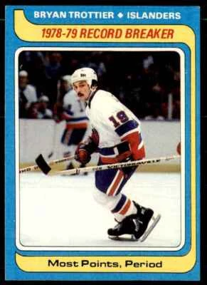 1979-80 Topps Bryan Trottier A New York Islanders #165 - Image 1 of 2