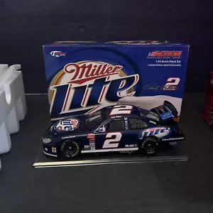 Rusty Wallace #2 2003 Miller Lite Intrepid 1:24 Scale, 1 Of 18,012 - Picture 1 of 13