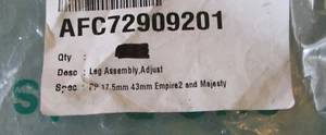LG / Kenmore Refrigerator - LEVELING LEG ASSEMBLY - AFC72909201 - New! Open box - Picture 1 of 6