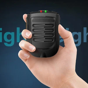 UNIWA BM001 Celo Walkie Talkie Przycisk SOS 2000mAh Bezprzewodowy mikrofon BT PTT - Zdjęcie 1 z 10