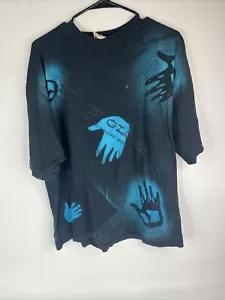 Vintage 1990s Body Glove All Over Print Shirt Large VTG USA Beach Sport Single S - Picture 1 of 9