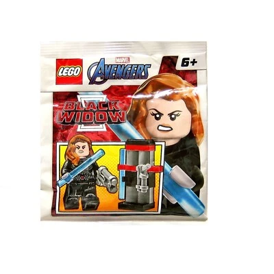 LEGO Marvel Super Heroes Black Widow Minifigure Foil Pack Set 242109 (SEALED) - Image 1 of 3