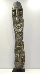 Papua New Guinea Double Face Yina Statue - Picture 1 of 10