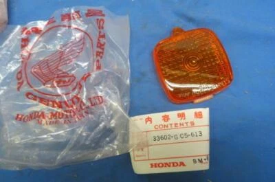 Lente de señal/guiño Honda Trun NOS, # 33602-GC5-613 CT110 H100 ST50 ST70 H462 Foto 1 de 4