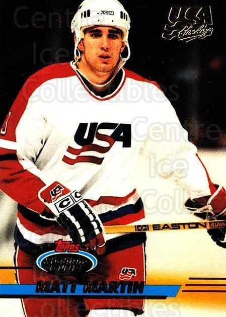 1993-94 Stadium Club Team USA #16 Matt Martin - Image 1 of 1