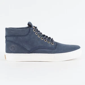 Herren Timberland Adventure 2.0 Cupsole A1H4F Navy Leder Schnürung Chukka Stiefel - Bild 1 von 7