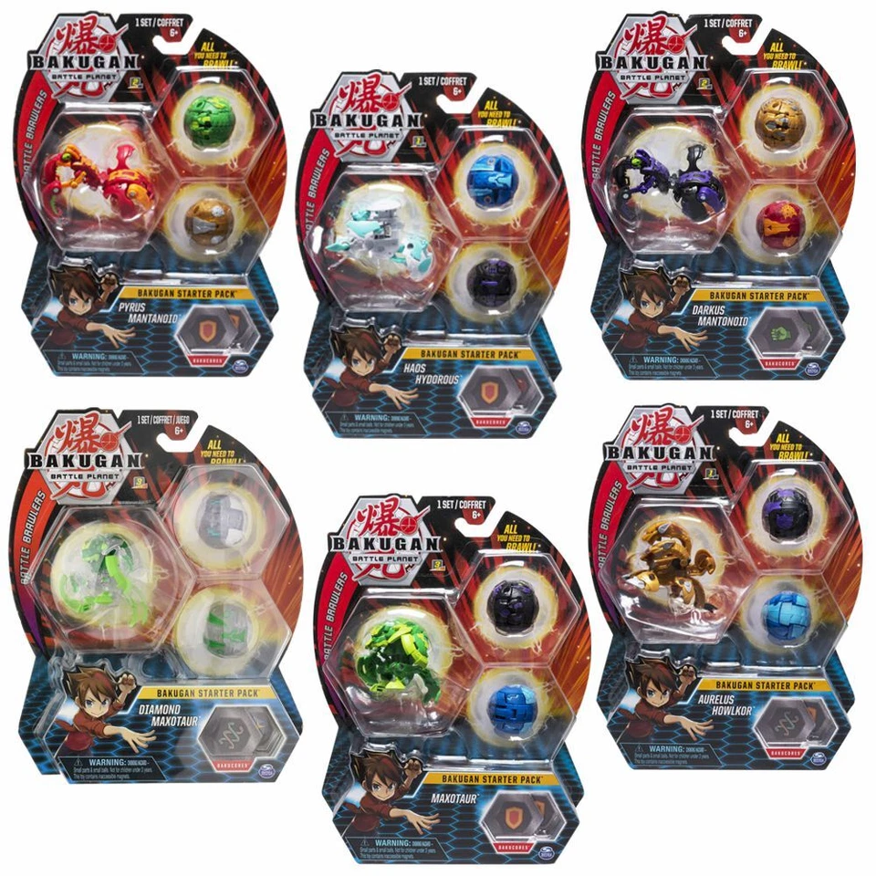 AMIGO Starter Sets | Bakugan | Spinmaster | Battle Brawlers Spielsets
