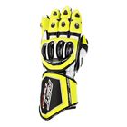 RST Tractech Evo 4 Leder Handschuhe neon gelb/schwarz Gr. XL Motorrad