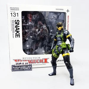 Revoltech Yamaguchi No.131 Metal Gear Solid Peace Walker SNAKE Figure Used - Picture 1 of 19