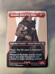 Magic the Gathering Final Fantasy Card Rauhahn, Bull of Ala Mhigo Extended Art - Picture 1 of 2