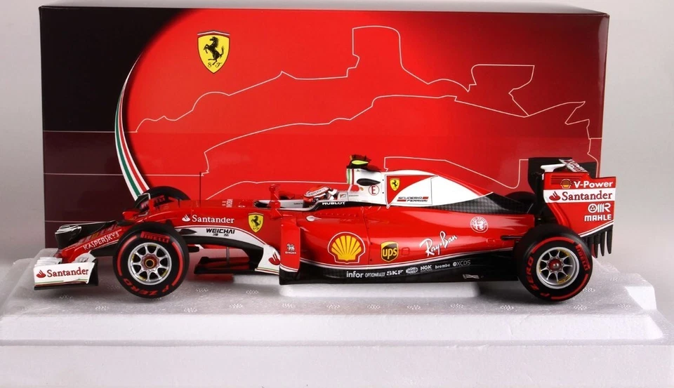 Ferrari SF16-H - GP Italia 2016 - 4º K. Räikkönen #7 BBR181627 BBR 1/18 1:18 - Immagine 1 di 4