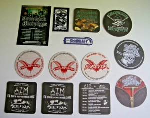 Dropkick Murphys Flyer, Beer Mat & Sticker LOT Cock Sparrer BarStool Preachers - Imagen 1 de 1