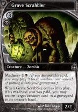 MTG magic cards 1x x1 NM-Mint, English Grave Scrabbler - Foil Future Sight