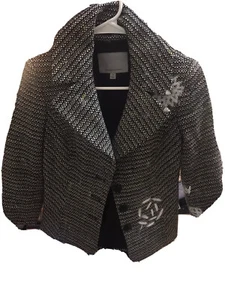 Absodeilty Custom XS Classiques Entier Womens Grey Jacket - Picture 1 of 5