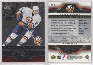 2005-06 Upper Deck Black Diamond Gems Ruby /100 Robert Nilsson #200 Rookie RC