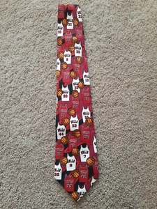 NBA Chicago Bull Silk Neck Tie Win Lose Or Tie Limited Edition  - Picture 1 of 4