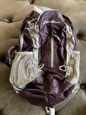 Mochila plegable bolsa de viaje. Eddie Bauer. Púrpura. Ligero. Rippac Traveler Foto 1 de 4