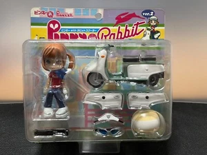 Pinky:st cos Q Street Pinky con scooter de conejo versión 2 TAKARA figura rara sin usar - Imagen 1 de 10