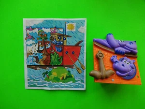 K98 n.012 - Plastik Puzzle Arche Noah - Nilpferde + BPZ - Bild 1 von 1