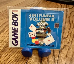 4 in 1 Funpak Volume II 2 Original Nintendo Gameboy nur Anleitung - Bild 1 von 4