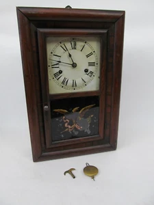 Antiguo Reloj de Abrigo Seth Thomas Águila Inversa - Imagen 1 de 6