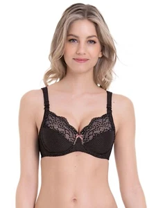 Underwired Nursing Bra Miss Orely by Anita 5098 32-46 C-J Black White - Picture 1 of 10