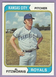 1974 Topps #191, Al Fitzmorris, NM-MT+ - Picture 1 of 2