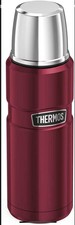 184804 THERMOS STAINLESS STEEL KING FLASK RED 470ML
