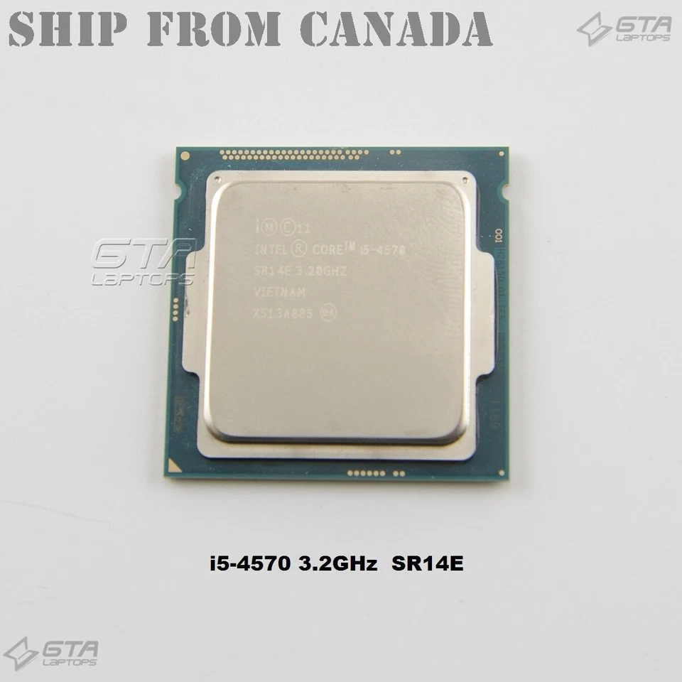 Intel Core i5-4570 3.2GHz  SR14E  Socket 1150 Quad-Core CPU  - Image 1 of 1