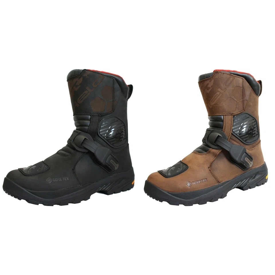Held Motorcycle Boots Brickland LC GTX - Leather Boots Goretex Waterproof - Imagem 1 de 1