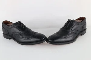 Allen Edmonds McAllister Mens 8 B Leather Brogue Oxford Wingtips Dress Shoes USA - Picture 1 of 11