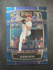 2022 Select Blue #6 Glenn Otto Rookie Card RC Texas Rangers