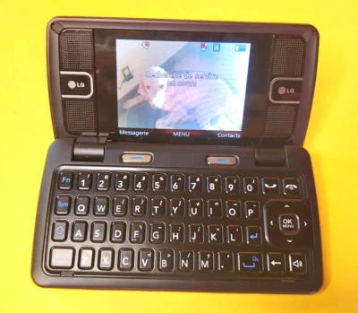 🔥RECREATIONAL USE ONLY🔥 LG KEYBO 9100 VX9100 CDMA FLIP QWERTY RARE CELL PHONE - Image 1 of 4