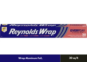 Papel de aluminio Reynolds Wrap Everyday Strength, 30 pies cuadrados - Imagen 1 de 3