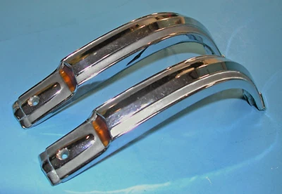 Dos luces indicadoras de señal de giro originales Chrysler Imperial 1973 guardabarros 3479245 Foto 1 de 4