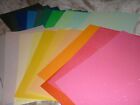 21 DIFFERENT COLOURED ASSORTED A4 GLITTER CARD SHEETS
