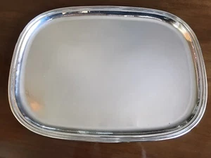 Vassoio Argento 800 Battuto A Mano - Foto 1 di 1