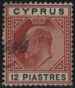 #CIP (04792B) Cipro 1903 12 piastre (N°41) Usato - Imagen 1 de 1