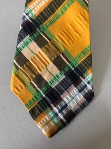 Corbata Horne's De Colección Años 70 Poliéster Colores Brillantes Ancha. Discoteca - Imagen 1 de 5