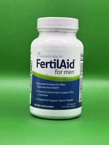 Fairhaven Health, FertilAid for Men, 90 Capsules, New & Sealed! Exp: 2/2027 - Picture 1 of 3