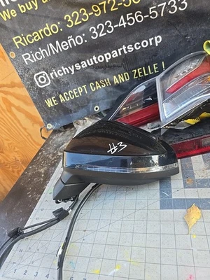 Audi A4 2015 8 W B9 espejo retrovisor lado del conductor izquierdo OEM E1 041409 Foto 1 de 3
