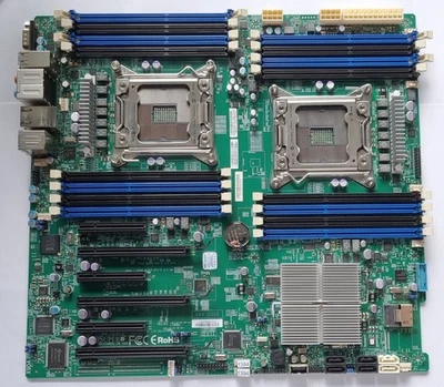 Supermicro X9DAI Dual-channel Motherboard 2011pin X79 Server Excellent Condition - Bild 1 von 4