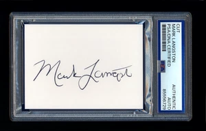 MARK LANGSTON SIGNED MINT CUT PSA/DNA AUTOGRAPHED CALIFORNIA ANGELS MARINERS - Picture 1 of 1